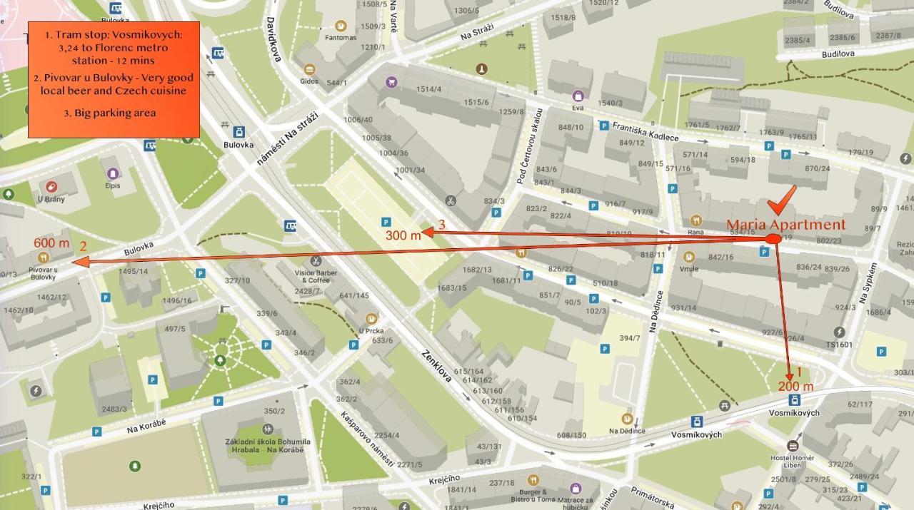 Maria Apartment Liben Prague Ngoại thất bức ảnh